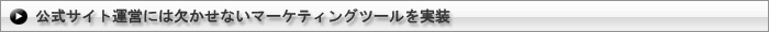 �����T�C�g�^�c�ɂ͌������Ȃ��}�[�P�e�B���O�c�[��������